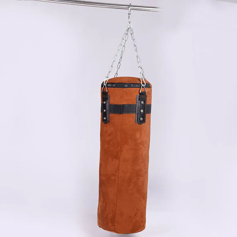 Sac de frappe 120 cm en cuir – boxe, MMA et Muay Thaï