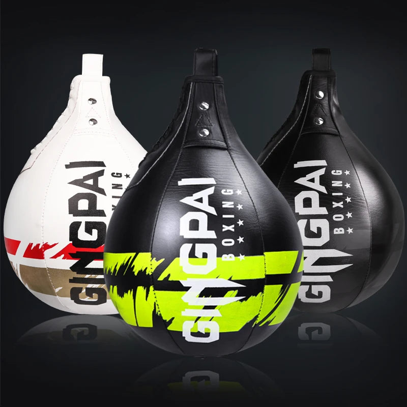 Poire de Vitesse Gonflable de Boxe – Ballon de Réflexe et Coordination pour Entraînement à Domicile