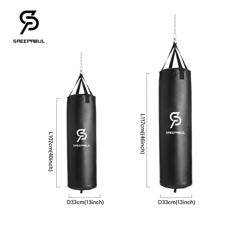 Sac de frappe suspendu 40/46 pouces – entraînement boxe fitness