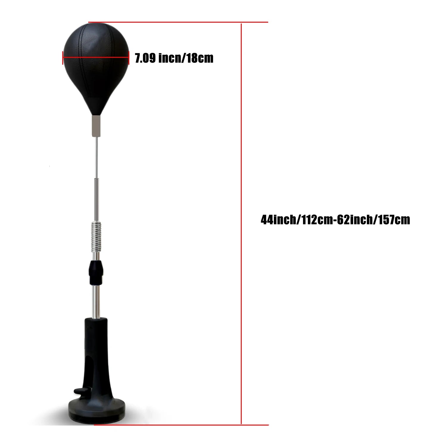 Punching-ball Cobra pour boxe et réflexes – entraînement agilité, fitness à domicile, équipement sport pour la famille et cadeau d’entraînement