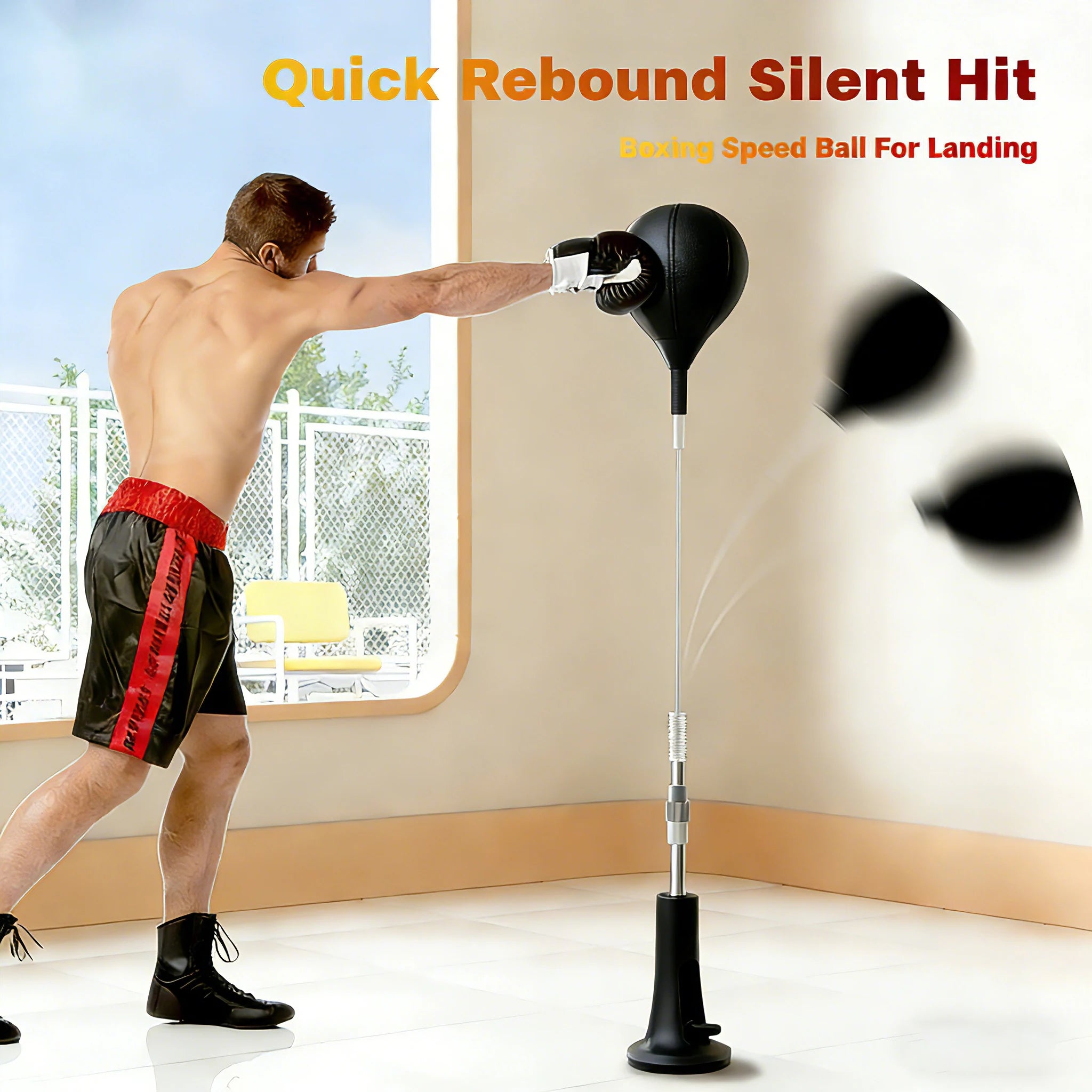 Punching-ball Cobra 2026 – entraînement boxe, réflexes et fitness maison, équipement sport famille et cadeau idéal