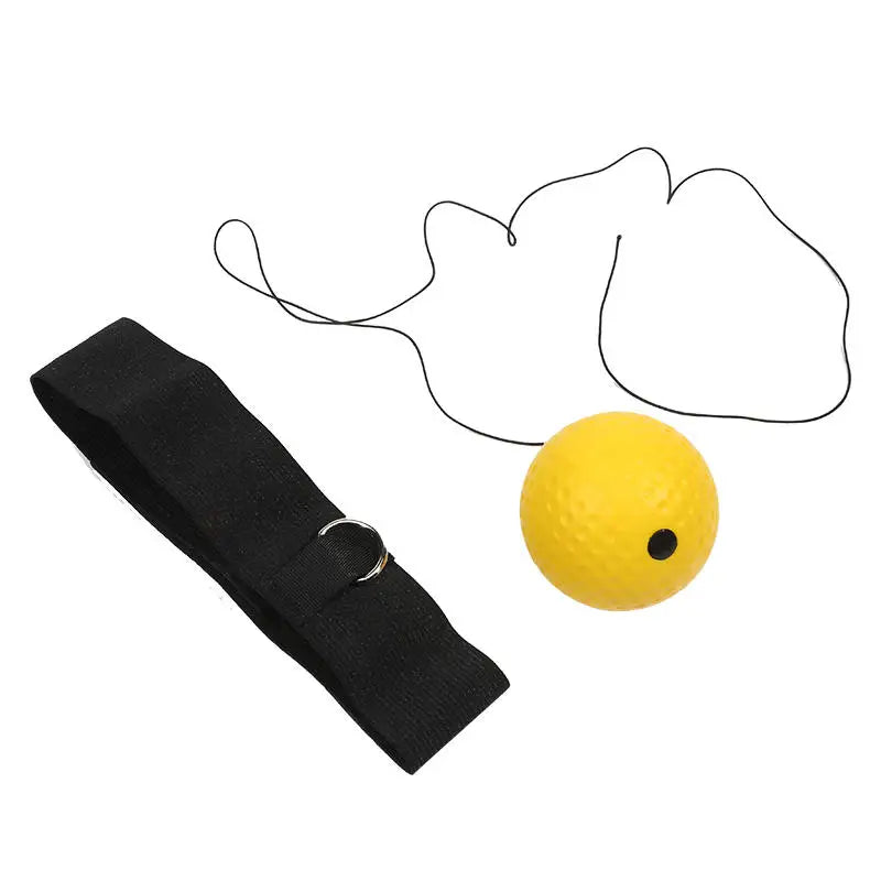 Balle de réaction boxe avec bandeau élastique