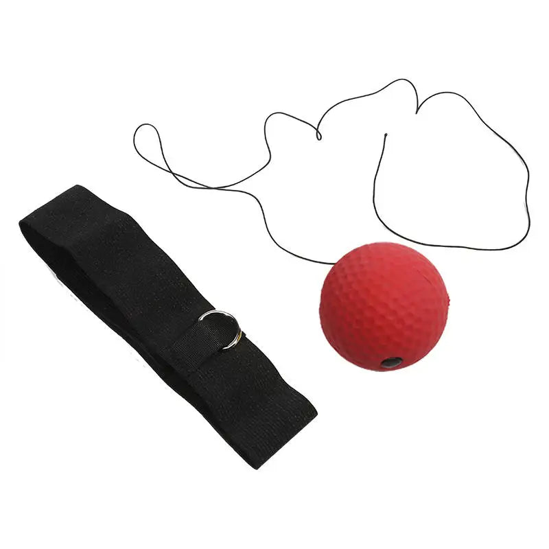 Balle de réaction boxe avec bandeau élastique