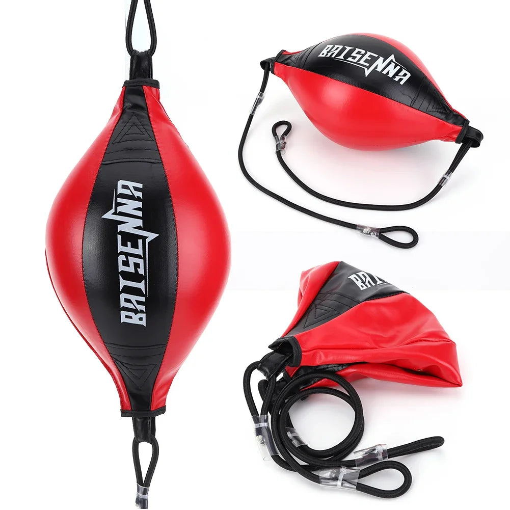 Punching Ball de Boxe Double Extrémité – Ballon de Réflexe et Vitesse pour Entraînement à Domicile