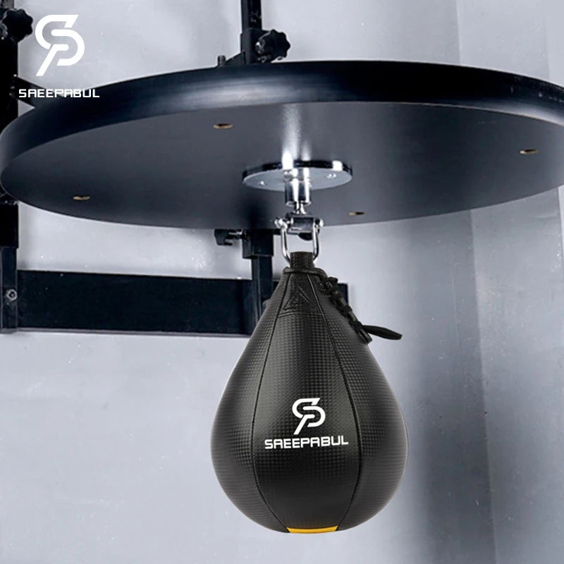 Poire de vitesse boxe gonflable – balle réflexe entraînement fitness