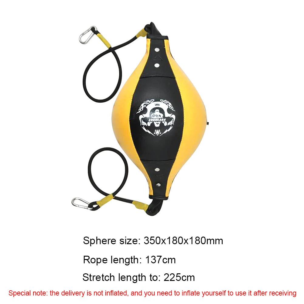 Punching Ball de Boxe Double Extrémité – Ballon de Réflexe et Vitesse pour Entraînement à Domicile