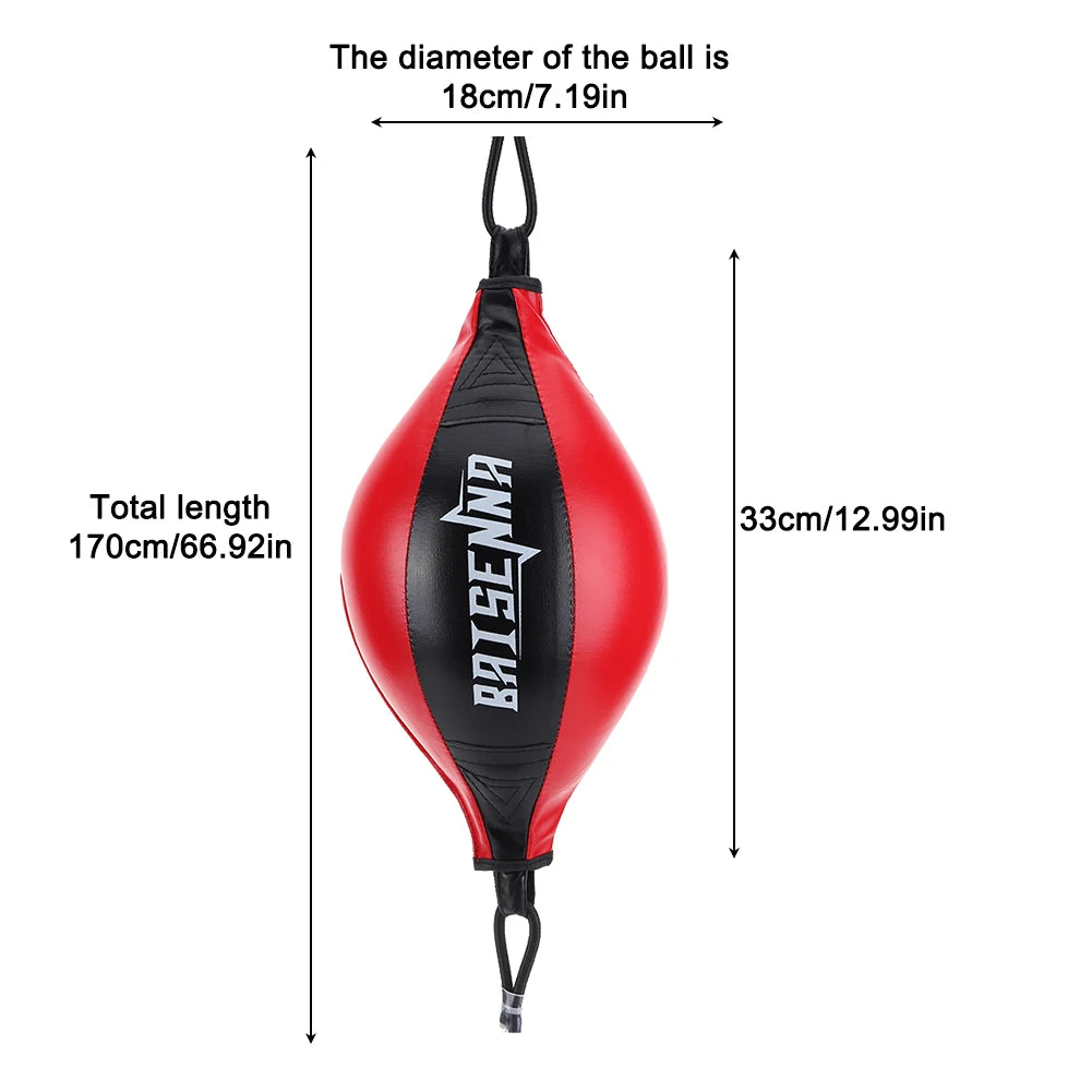 Punching Ball de Boxe Double Extrémité – Ballon de Réflexe et Vitesse pour Entraînement à Domicile