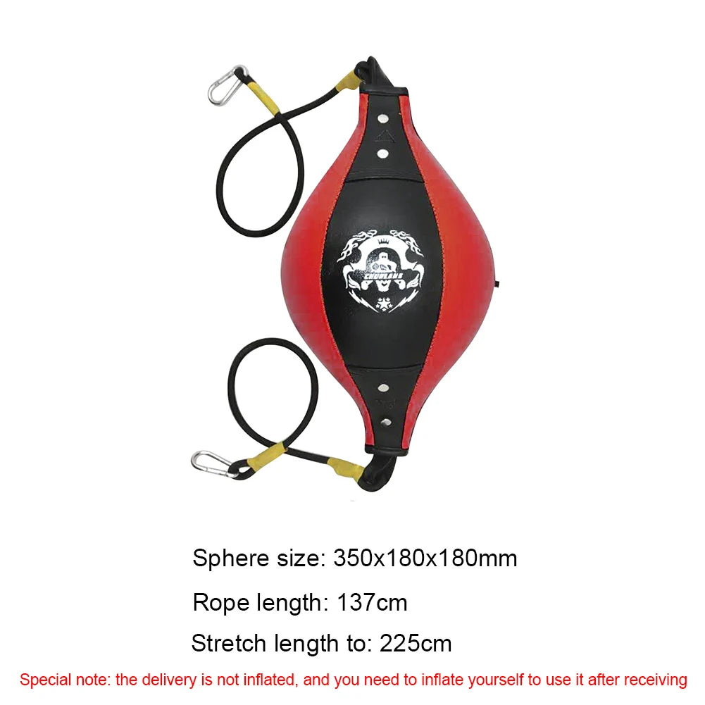 Punching Ball de Boxe Double Extrémité – Ballon de Réflexe et Vitesse pour Entraînement à Domicile