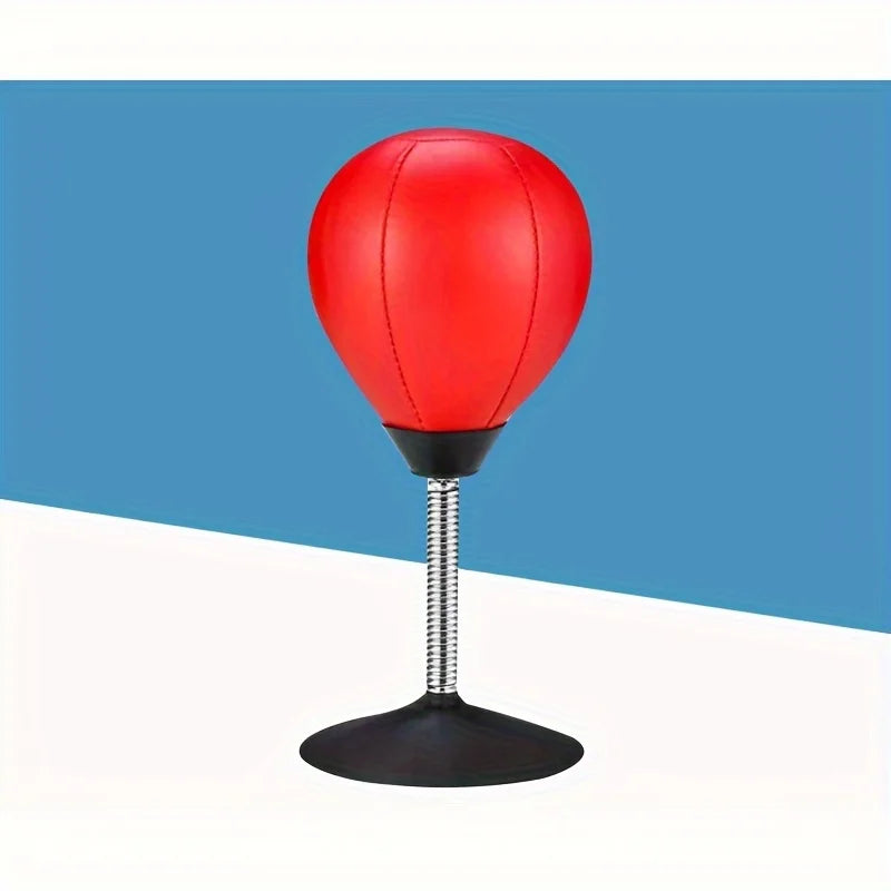 punching ball ventouse rouge 