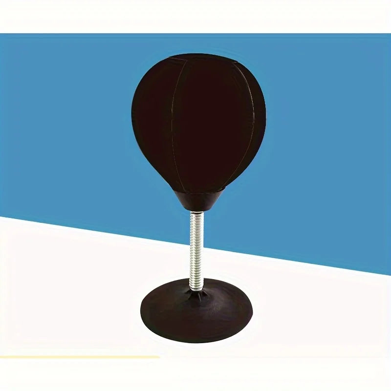 punching ball ventouse noir