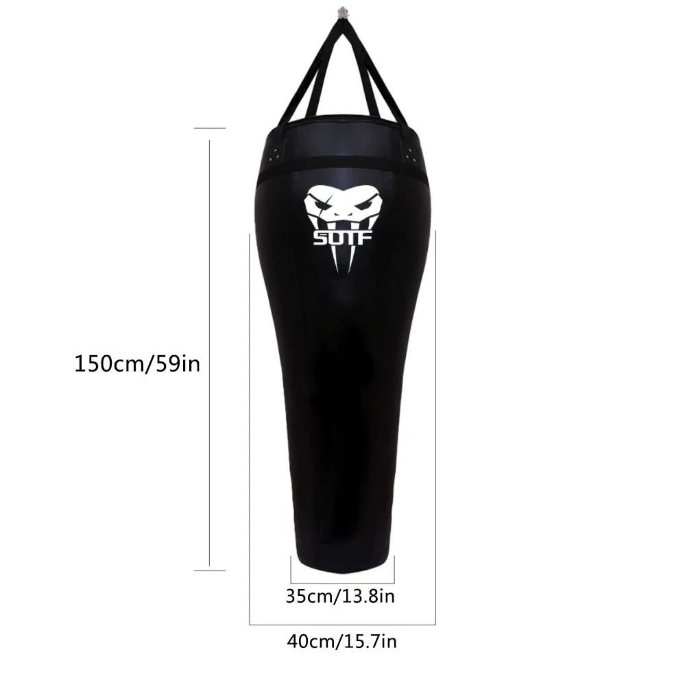 Sac de frappe rebondissant pliable – arts martiaux et boxe