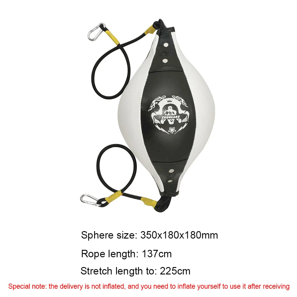 Punching Ball de Boxe Double Extrémité – Ballon de Réflexe et Vitesse pour Entraînement à Domicile