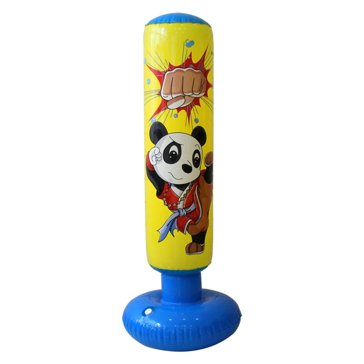 Sac de frappe gonflable 160 cm – entraînement boxe adulte enfant
