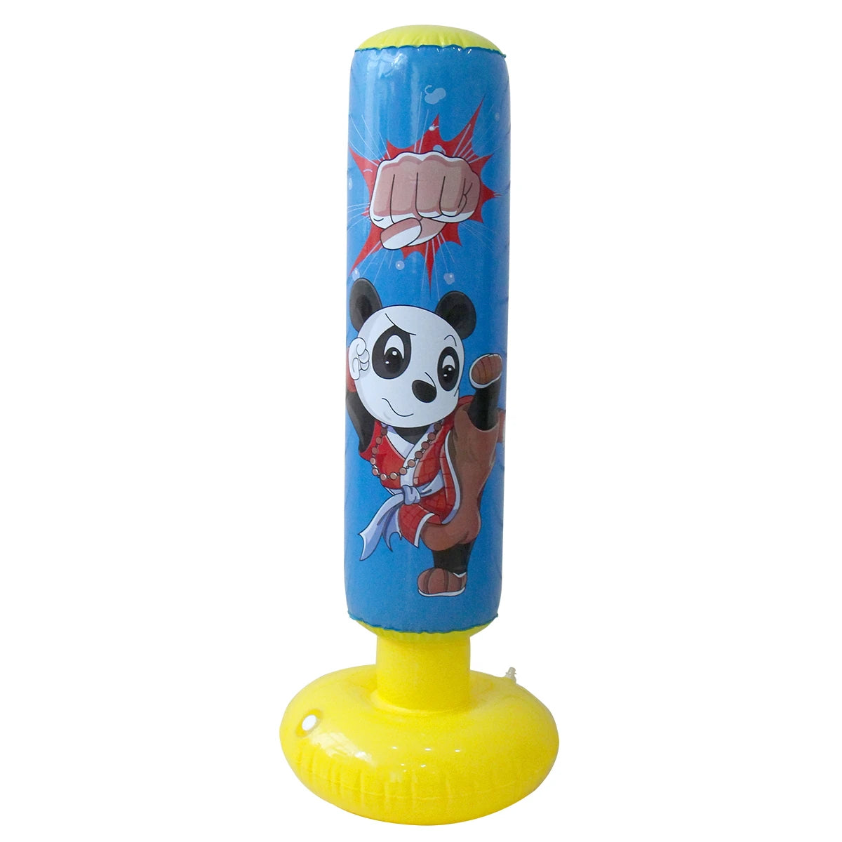 Sac de frappe gonflable 160 cm – entraînement boxe adulte enfant